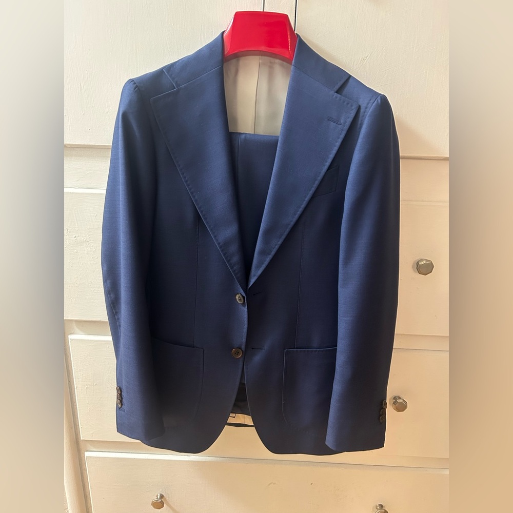 SUITSUPPLY Wide Lapel Havana Fit Size 32R